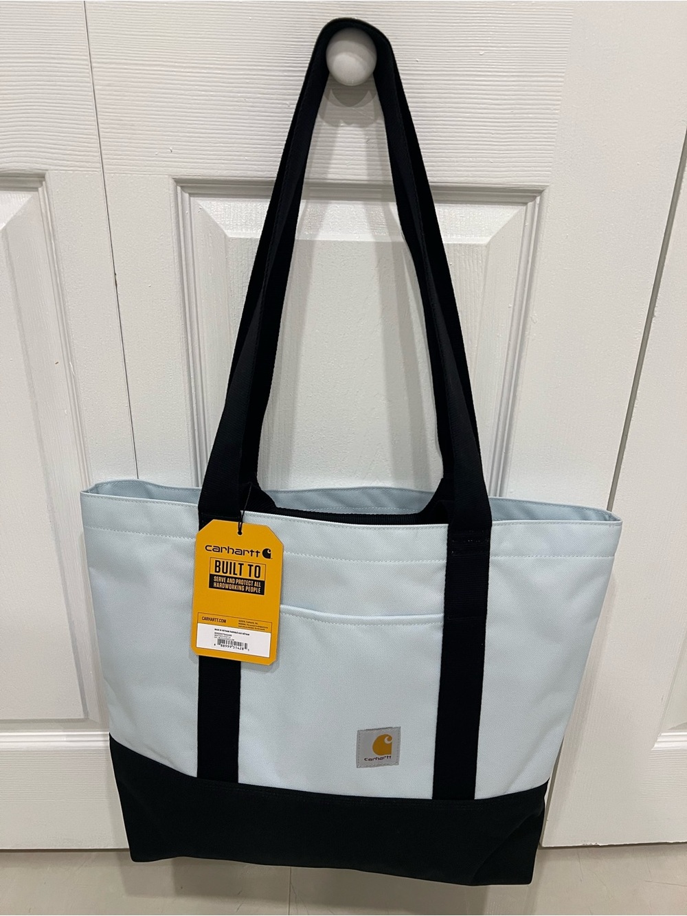 Carhartt White & Black Canvas Tote Bag 18L - Picture 7 of 12